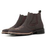 Bota Texana Bordada Masculina Lançamento