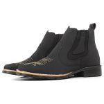 Bota Texana Bordada Masculina Lançamento
