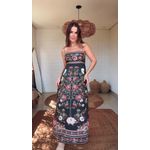 Vestido Cropped Lina Estampado