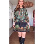 Vestido Curto Marcelle Estampado