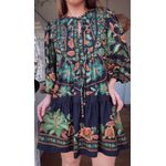Vestido Curto Marcelle Estampado