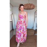Vestido Longo Balonê Izabel Estampado