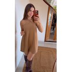 Vestido Betina Bege 