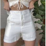 Conjunto Curto Verônica Off White