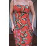 Vestido Reto Cactus Estampado