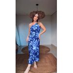 Vestido Cropped Floral Tati Estampado