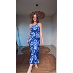 Vestido Cropped Floral Tati Estampado