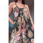 Macacão Floral Delhi Estampado