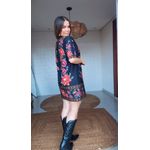 Vestido Tshirt Floral Belle Estampado