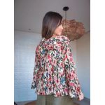 Bata Jardim De Flor Estampado