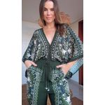 Body Lenço Onça Mística Estampado