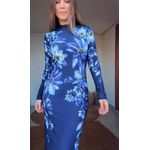 Vestido Midi Floral Tati Estampado