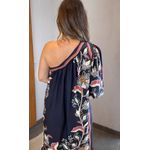 Vestido Ombro Só Lenço Lia Estampado