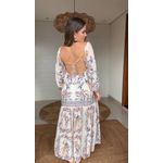 Vestido Delicadeza Boho Estampado