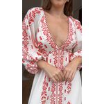 Vestido Longo Relicário Tropical Estampado