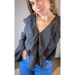 Camisa Cropped Bababados Preto