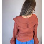 Camisa Cropped Bababados Vinho
