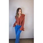 Camisa Cropped Bababados Vinho