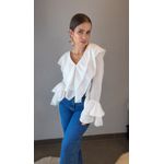 Camisa Cropped Bababados Branco