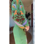 Vestido Cutwork Tucalina Estampado