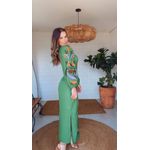 Vestido Cutwork Tucalina Estampado