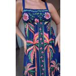 Vestido Cropped Encanto Da Natureza Estampado