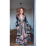 Vestido Cropped Lina Estampado