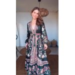 Vestido Cropped Lina Estampado