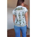 Blusa Bata Mari Estampado