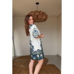 Vestido Tshirt Básico Manoela Estampado