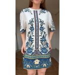 Vestido Tshirt Básico Manoela Estampado