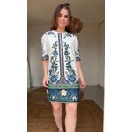Vestido Tshirt Básico Manoela Estampado