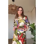 Tshirt Cropped Florarte Estampado