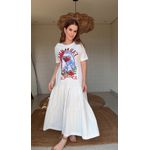 Vestido Cropped Drink Pintado Estampado