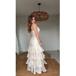 Vestido Heleny Chiclê Nude