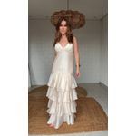 Vestido Heleny Chiclê Nude