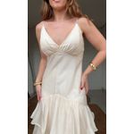 Vestido Heleny Chiclê Nude