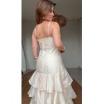 Vestido Heleny Chiclê Nude