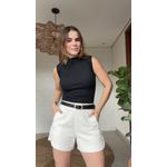 Blusa Canelada Preto