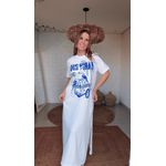 Vestido Midi Coco Gelado Estampado