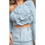 Blusa Flor Flora Mescla
