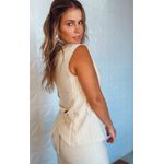 Colete Risca De Giz Caroline Chiclé Nude