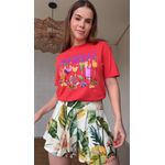 Tshirt Media Drinks Farm Rio Vermelho Estampado