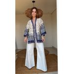 Kimono Peixe Corrente Estampado