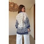 Kimono Peixe Corrente Estampado