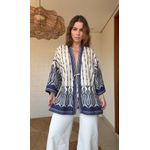 Kimono Peixe Corrente Estampado