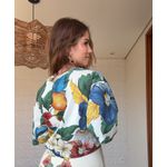 Tshirt Cropped Tropicalzinho Estampado