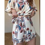Short Saia Indra Estampado