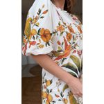Vestido Tshirt Manga Fofa Bosque Chic Estampado
