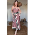 Vestido Amore Listra Estampado
